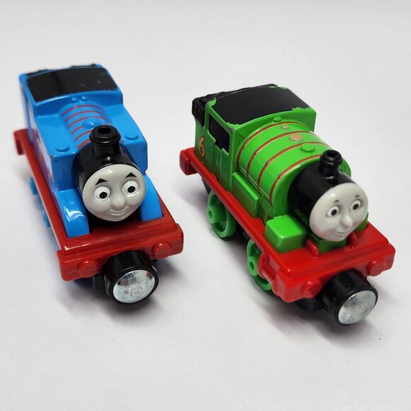 Fisher-Price Other - Thomas & Friends Thomas The Tank Engine & Percy Diecast Train Toys